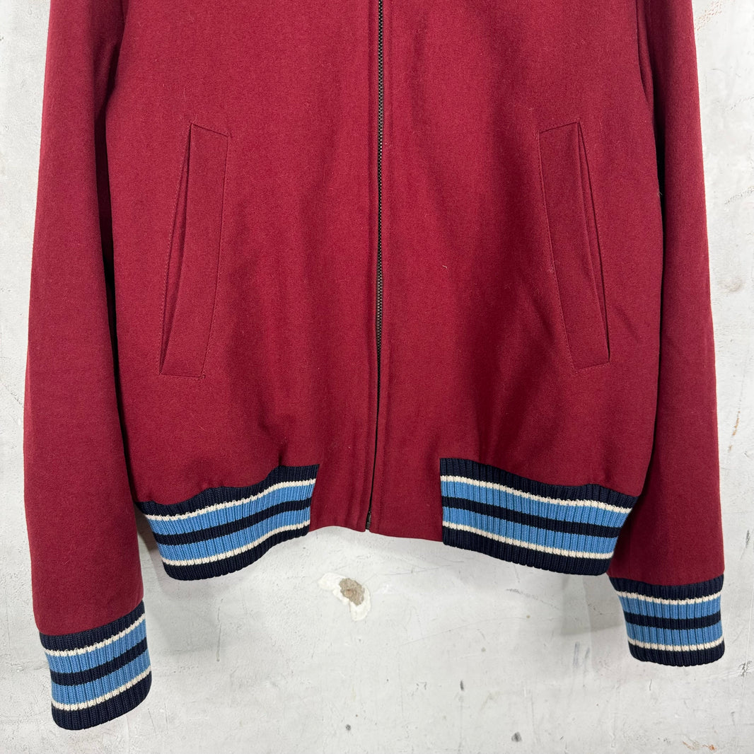 Prada 14' Wool Bomber Jacket