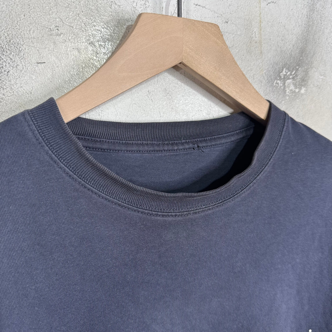 Balenciaga Navy Campaign T-Shirt