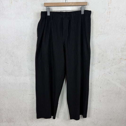 Issey Miyake Black Loose Pleates Pants