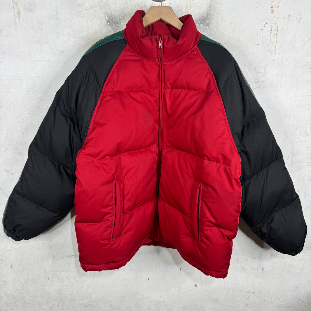 Supreme Nylon Leather Trimmed Star Puffer