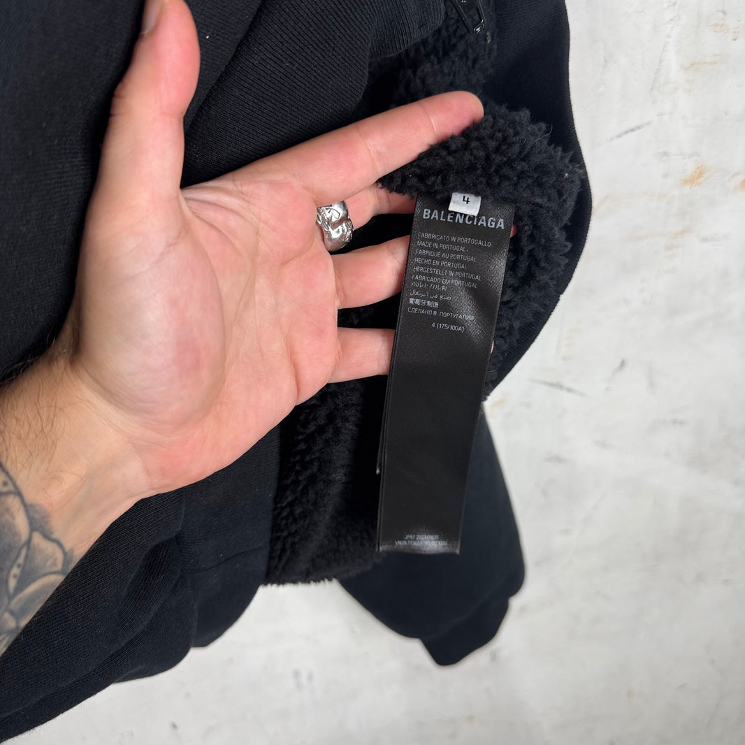 Balenciaga Skiwear Heavy Zip Hoodie