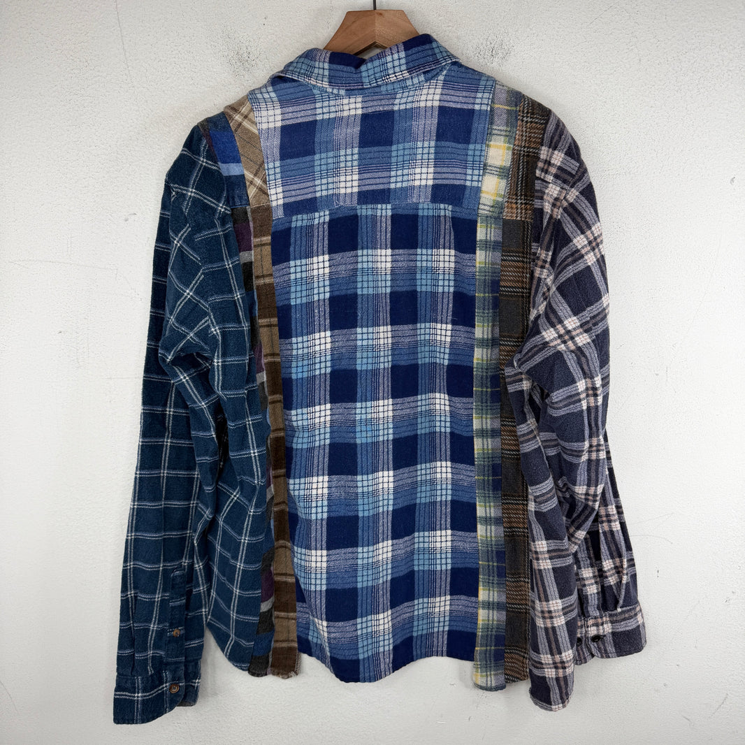 Needles Rebuild 7 Cut Button Up Flannel