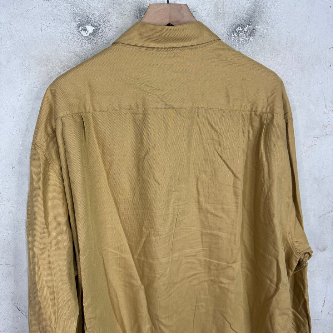 Zegna Tan Overshirt