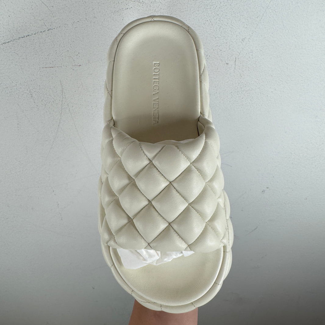 Bottega Veneta Padded Quilted Sandals