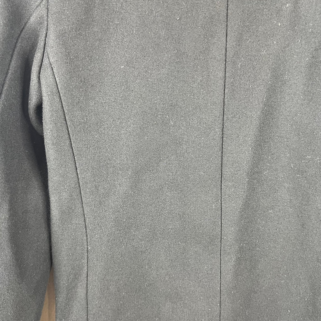 Saint Laurent Button Up Wool Coat