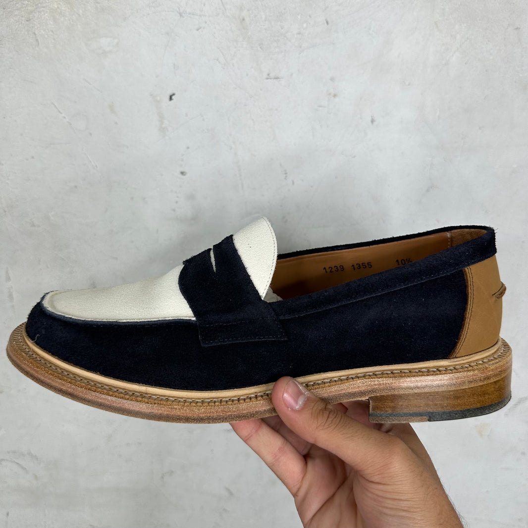 Blackstock & Weber Suede Penny Loafers