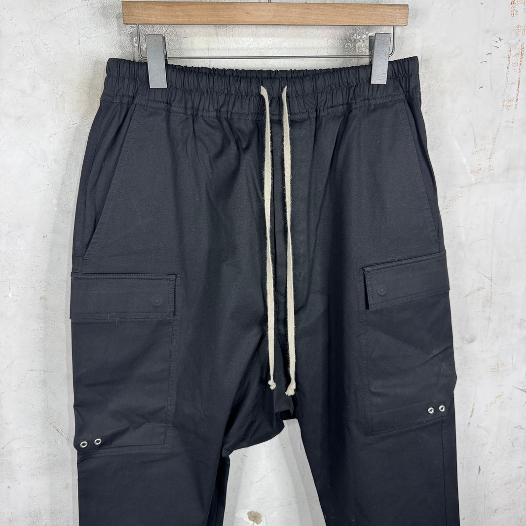 Rick Owens Gethsemane Dropcrotch Cargo 3/4  Pants