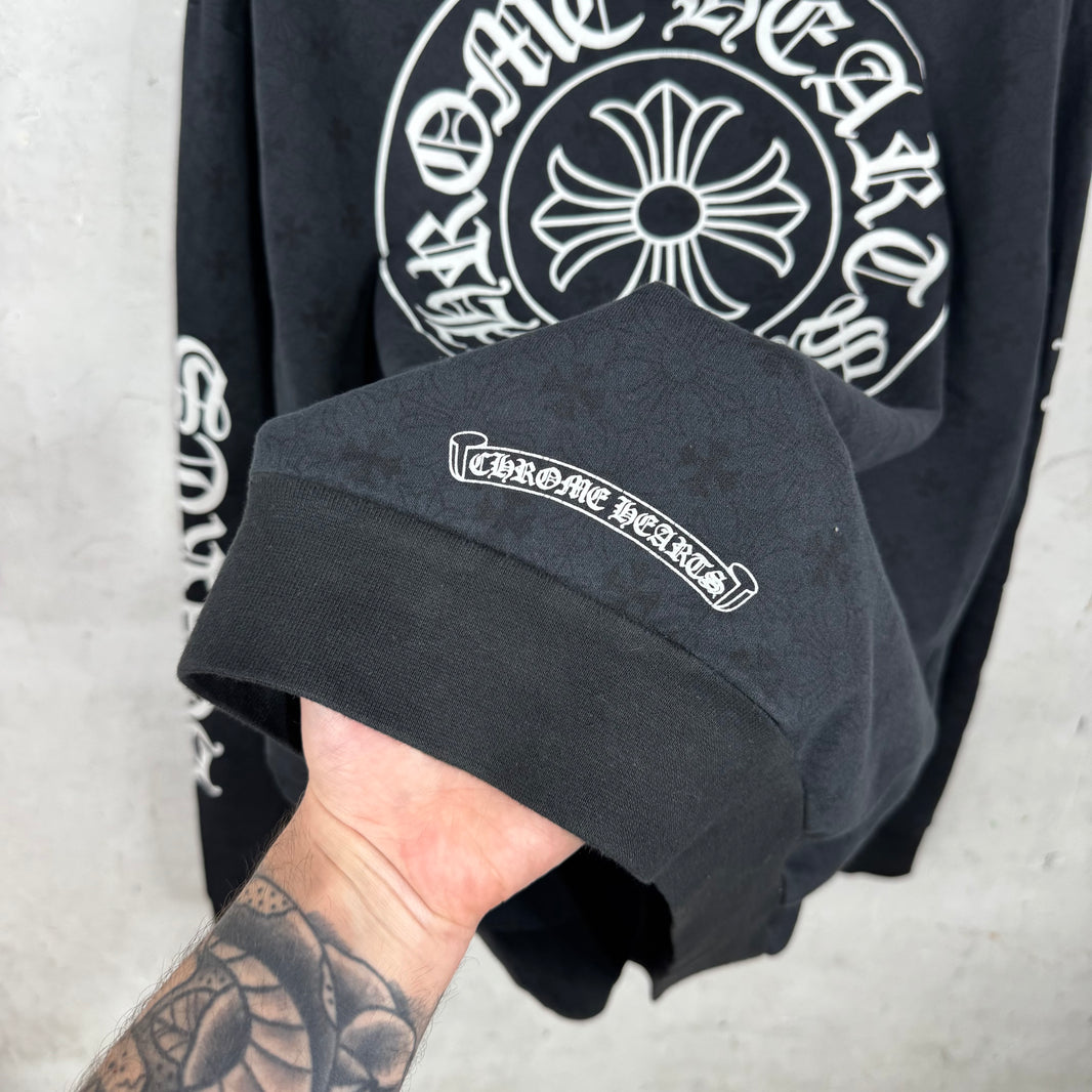 Chrome Hearts Monogram Plus Zip Hoodie