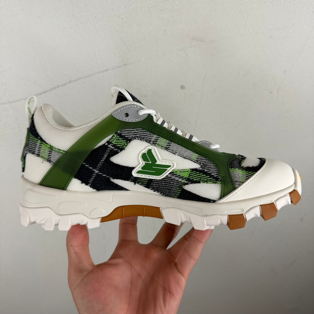 Sicko Eric Emanuel F&F White/Green Hiking Shoes