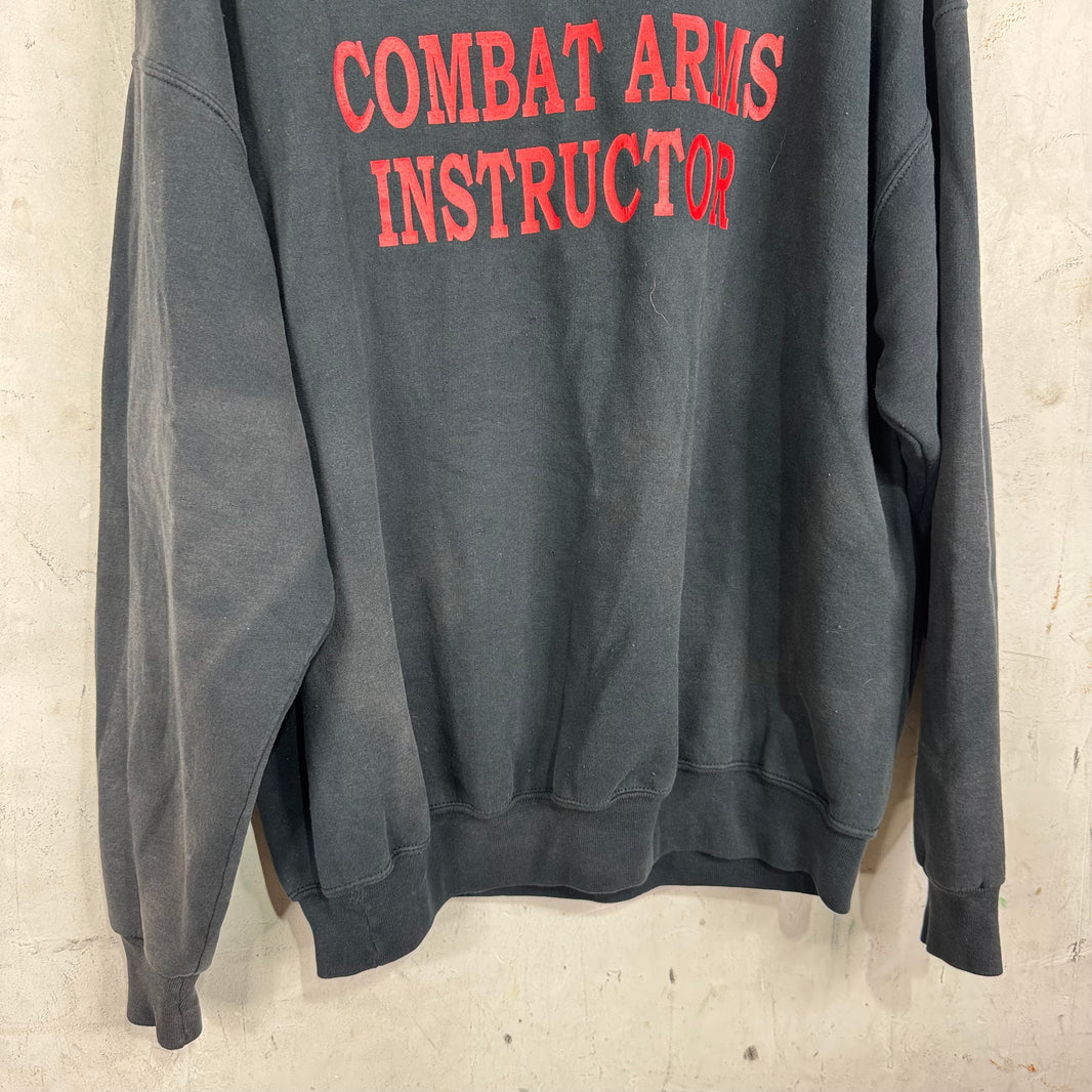 Vintage Faded Combat Arms Instructor Hoodie