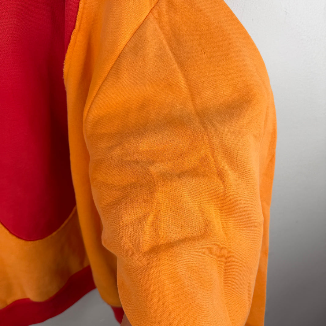 ERL Red/Orange Swirl Pullover Hoodie