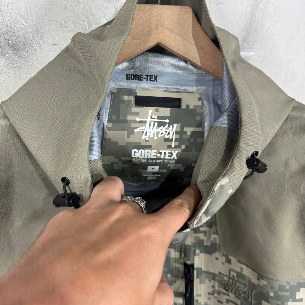 Stussy x Goretex Digi Camo Shell Jacket