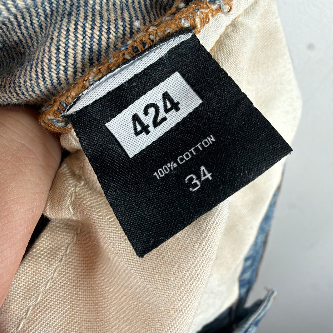 424 Armes Bleached Jeans