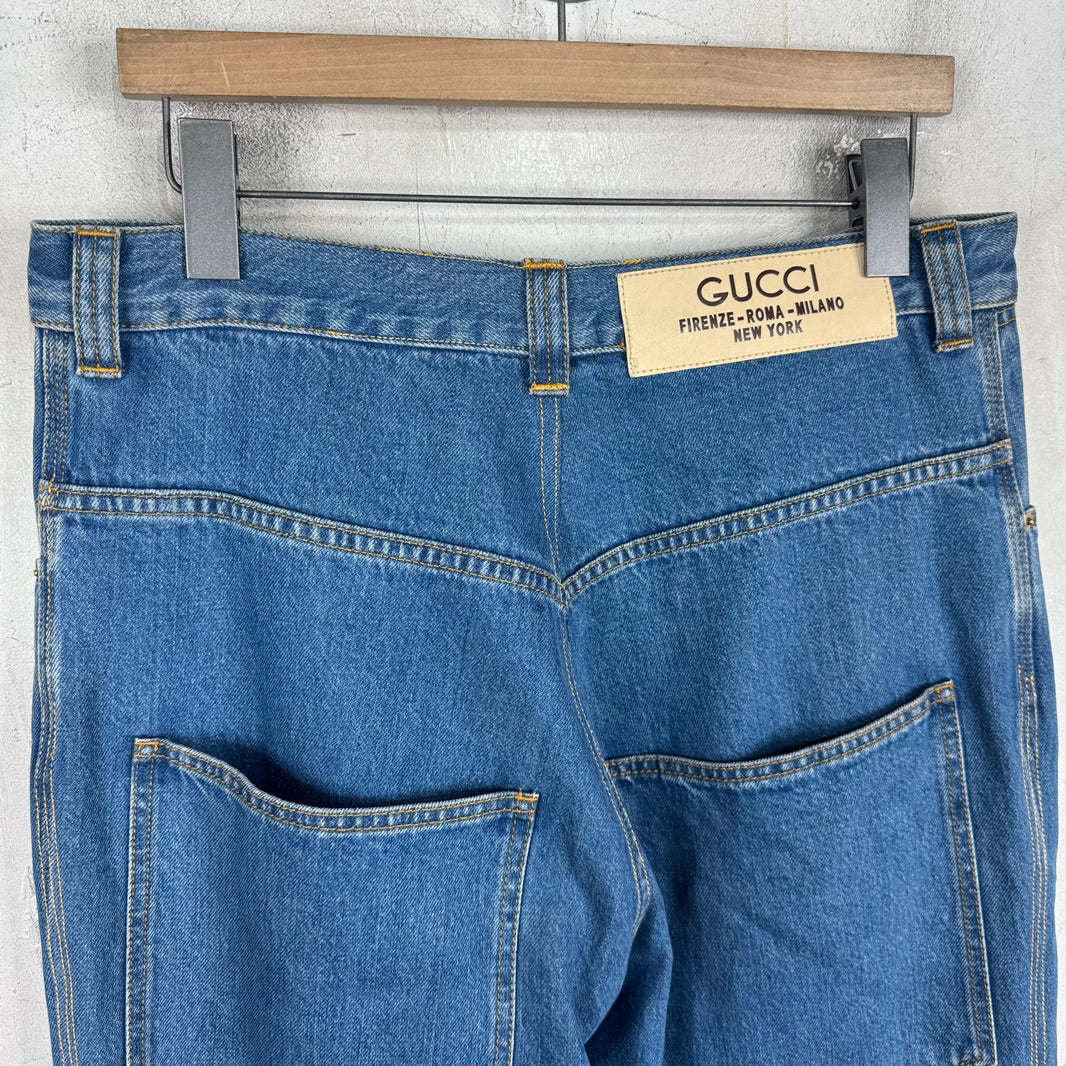 Gucci Loose Lightwash Jeans