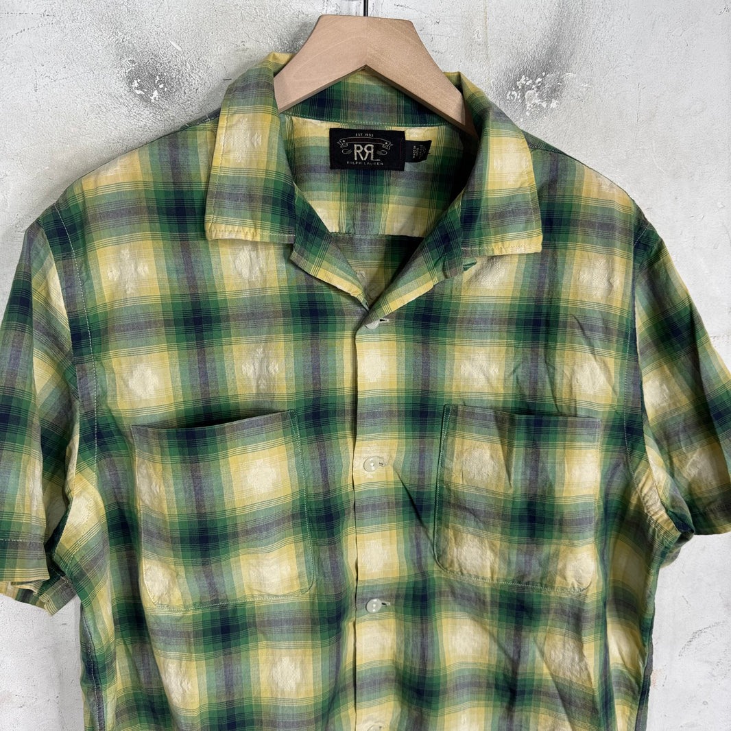 RRL Plaid Aztec Shirt