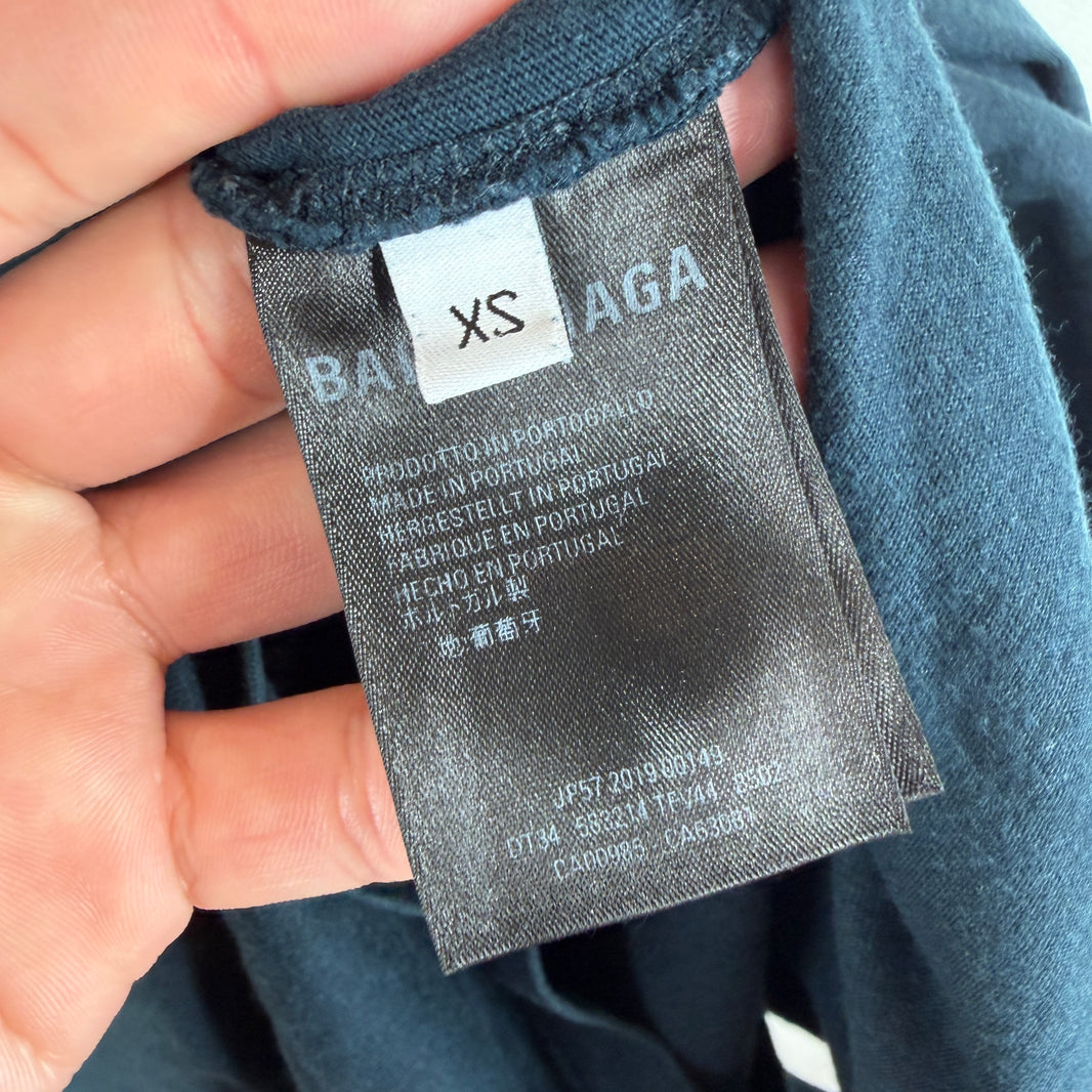 Balenciaga Cursive Logo T-Shirt