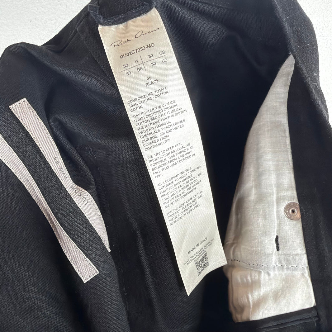 Rick Owens Altered Moleskine Geth Jeans