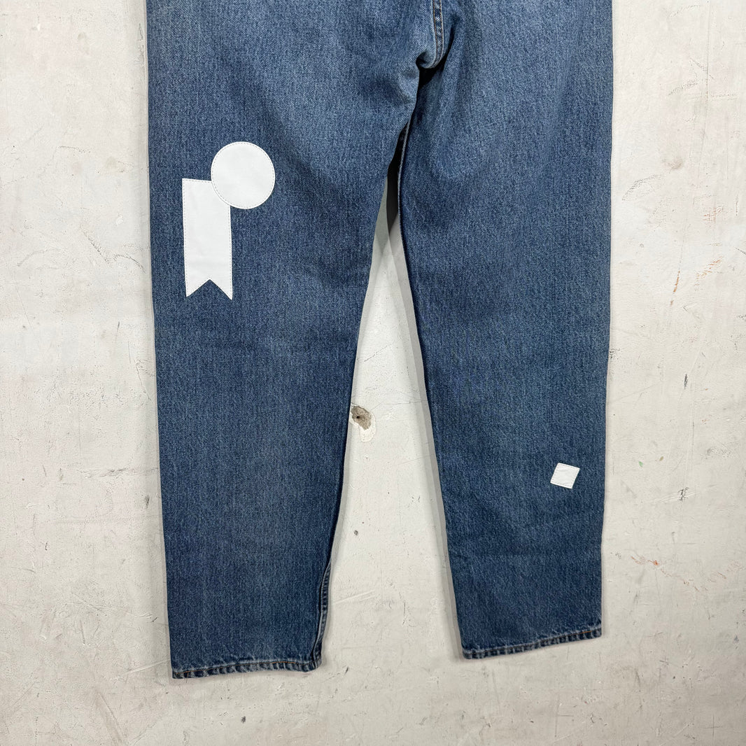 Stefan Cooke Patched Levi's Jeans