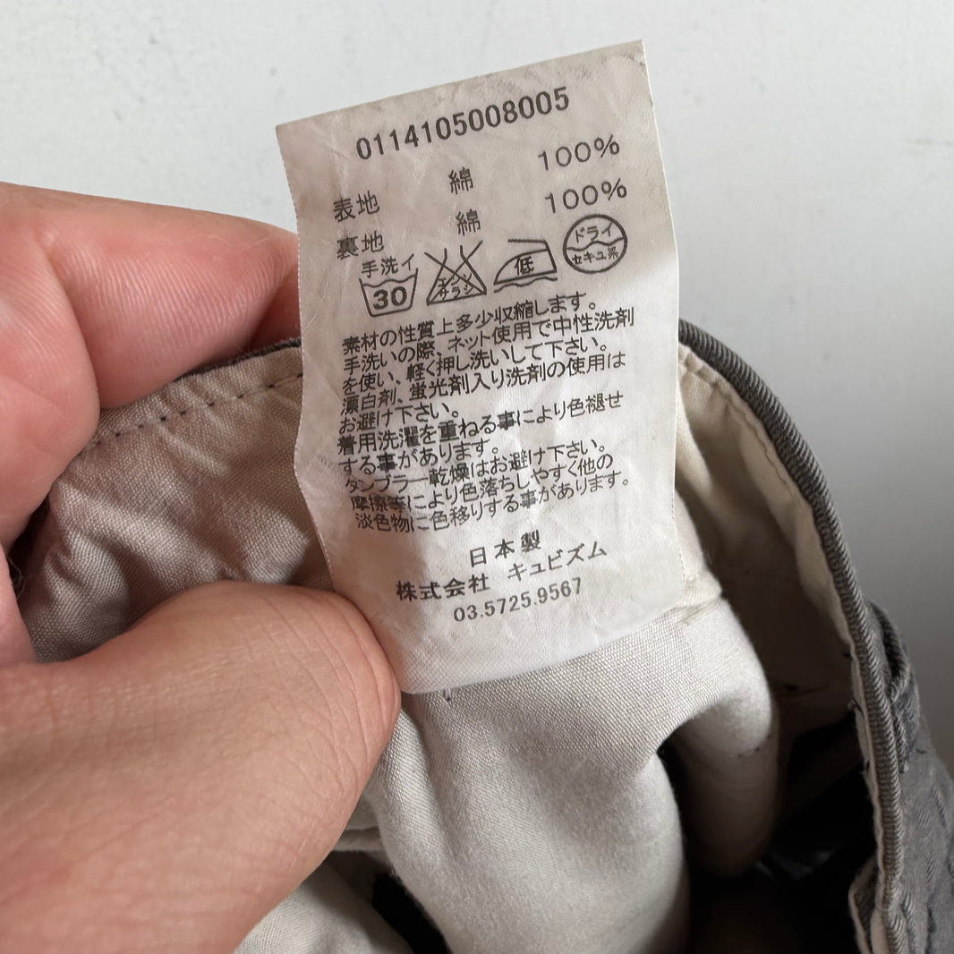 Visvim Gray Buckleback Chino Pants