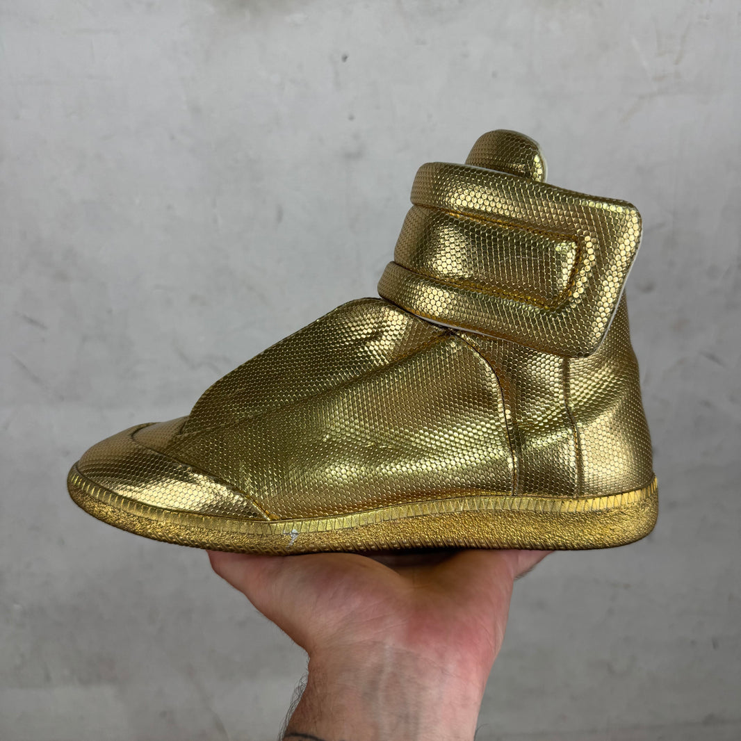 Margiela Gold Patterned Future Highs