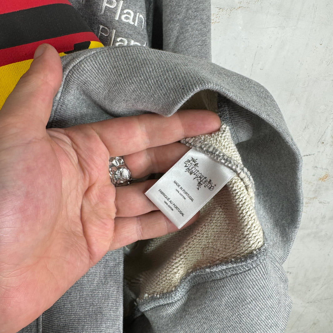 CPFM x Denim Tears Grey Smiley Hoodie