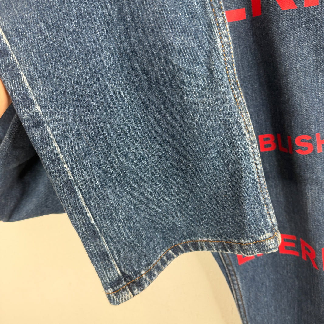 Burberry Printed Logo Jeans