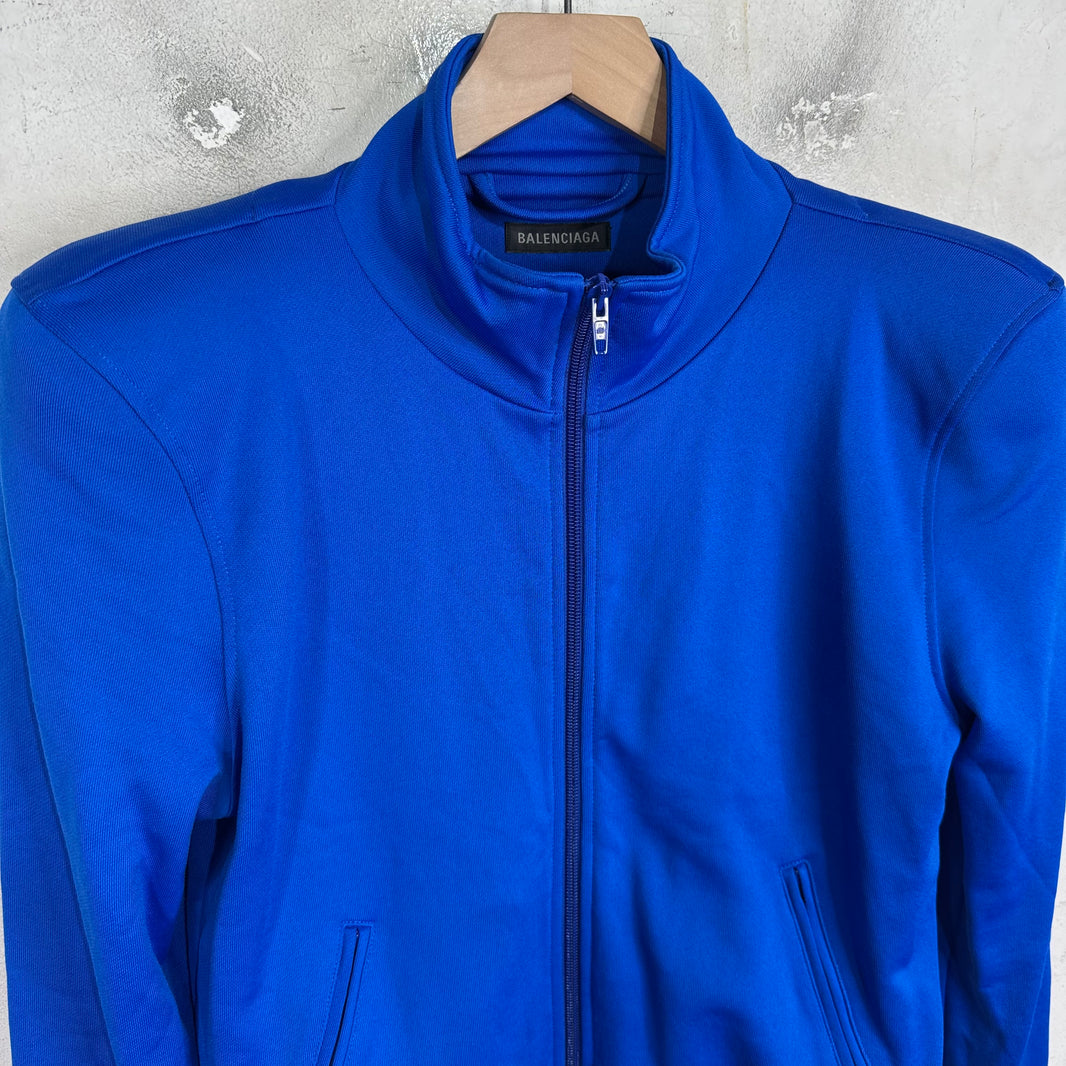 Balenciaga 3B Padded Shoulder Track Jacket