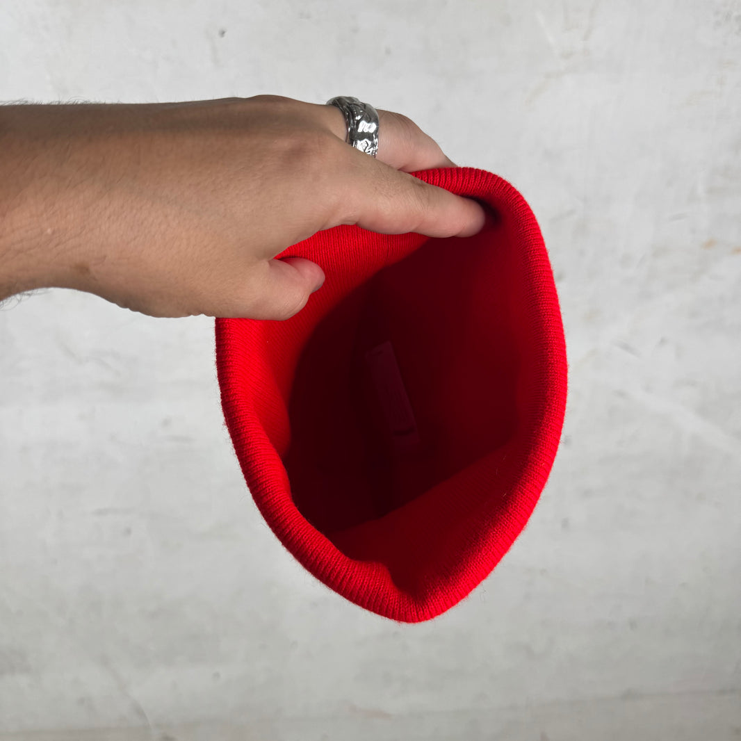 Chrome Hearts CH Red Beanie