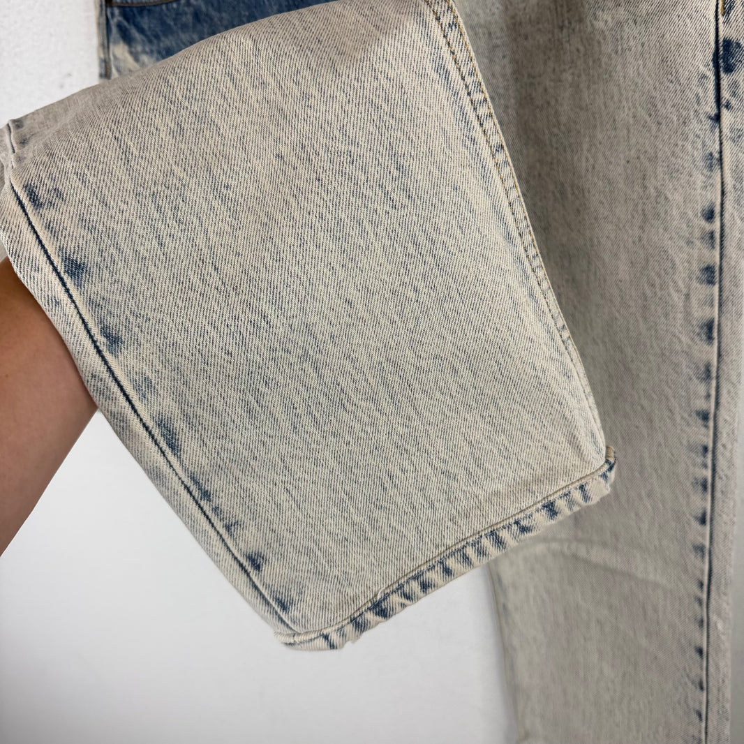 Balenciaga Acid Wash Straight Jeans