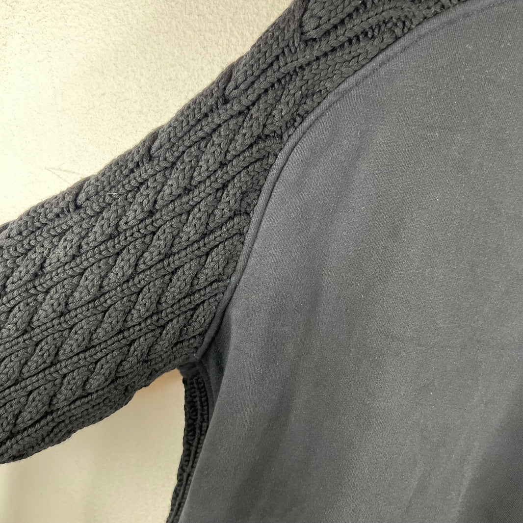 Balmain Army Knit Hybrid Crewneck