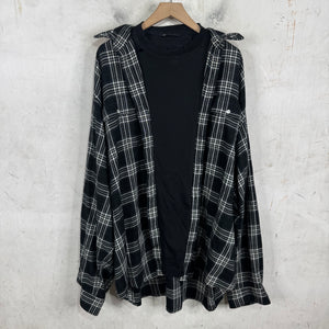 Balenciaga Trompe Flannel Shirt