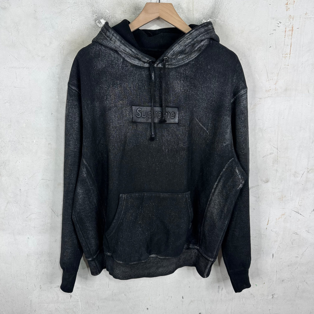 Supreme x MM6 Box Logo Hoodie