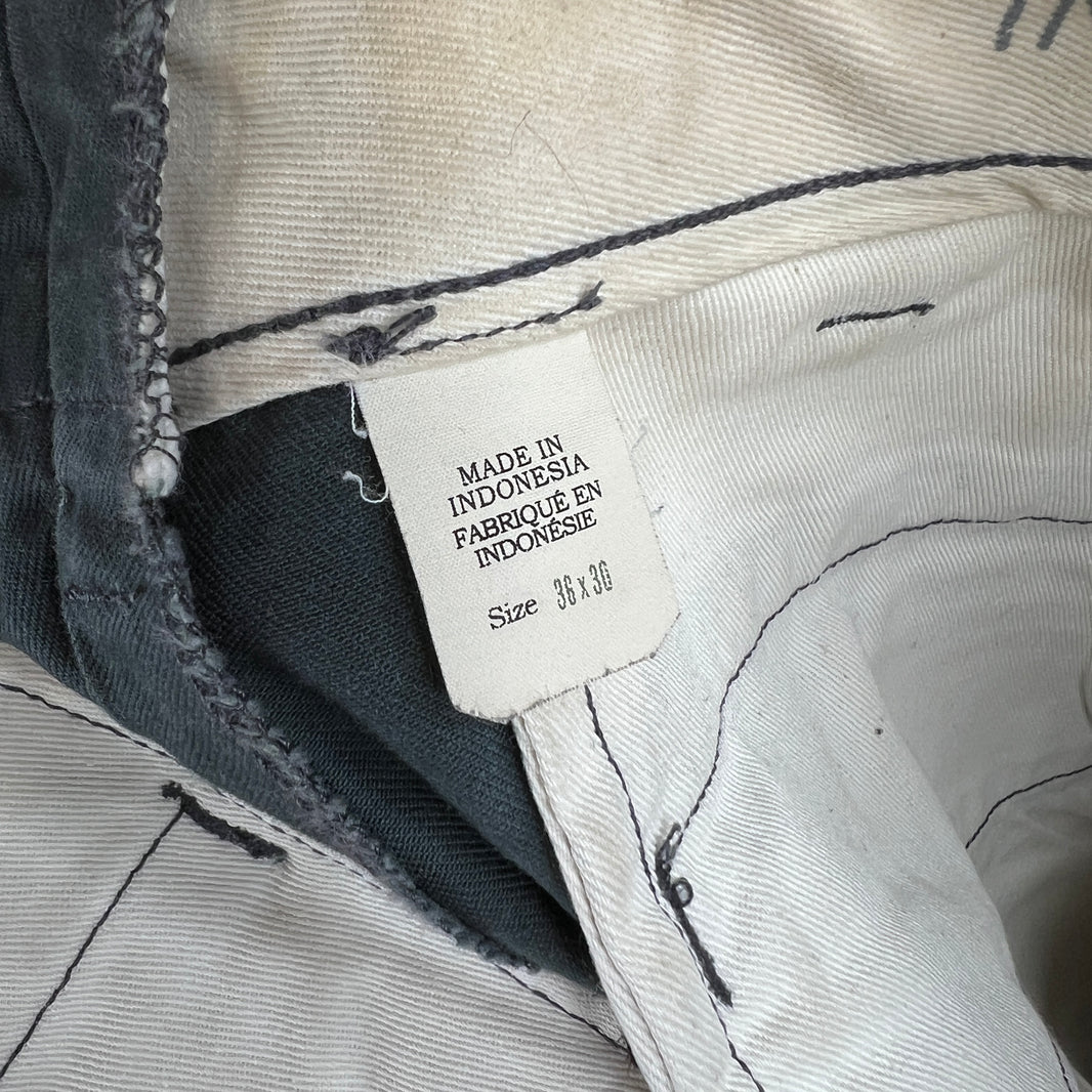 RRL Dark Gray Chino Trousers