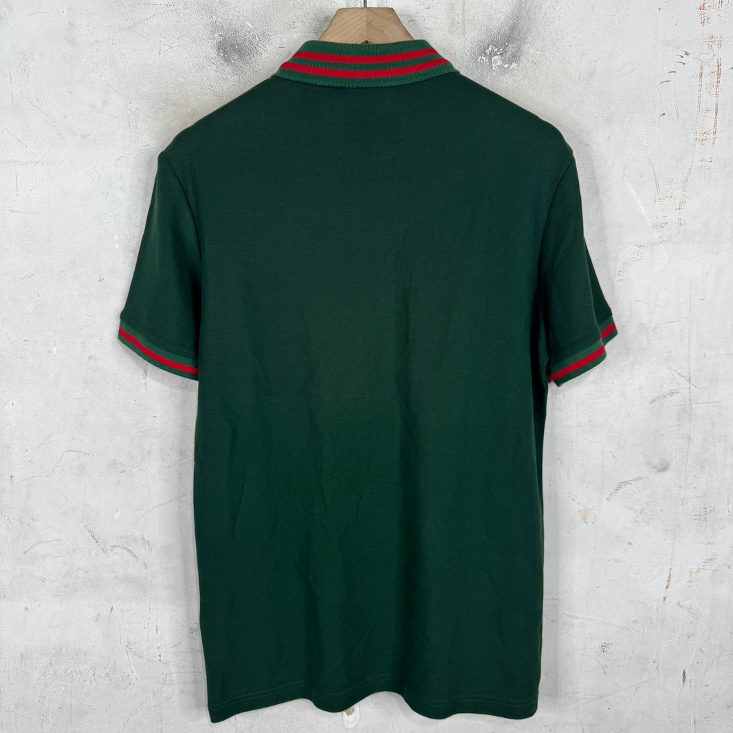 Gucci Multi Bee Embroidered Polo