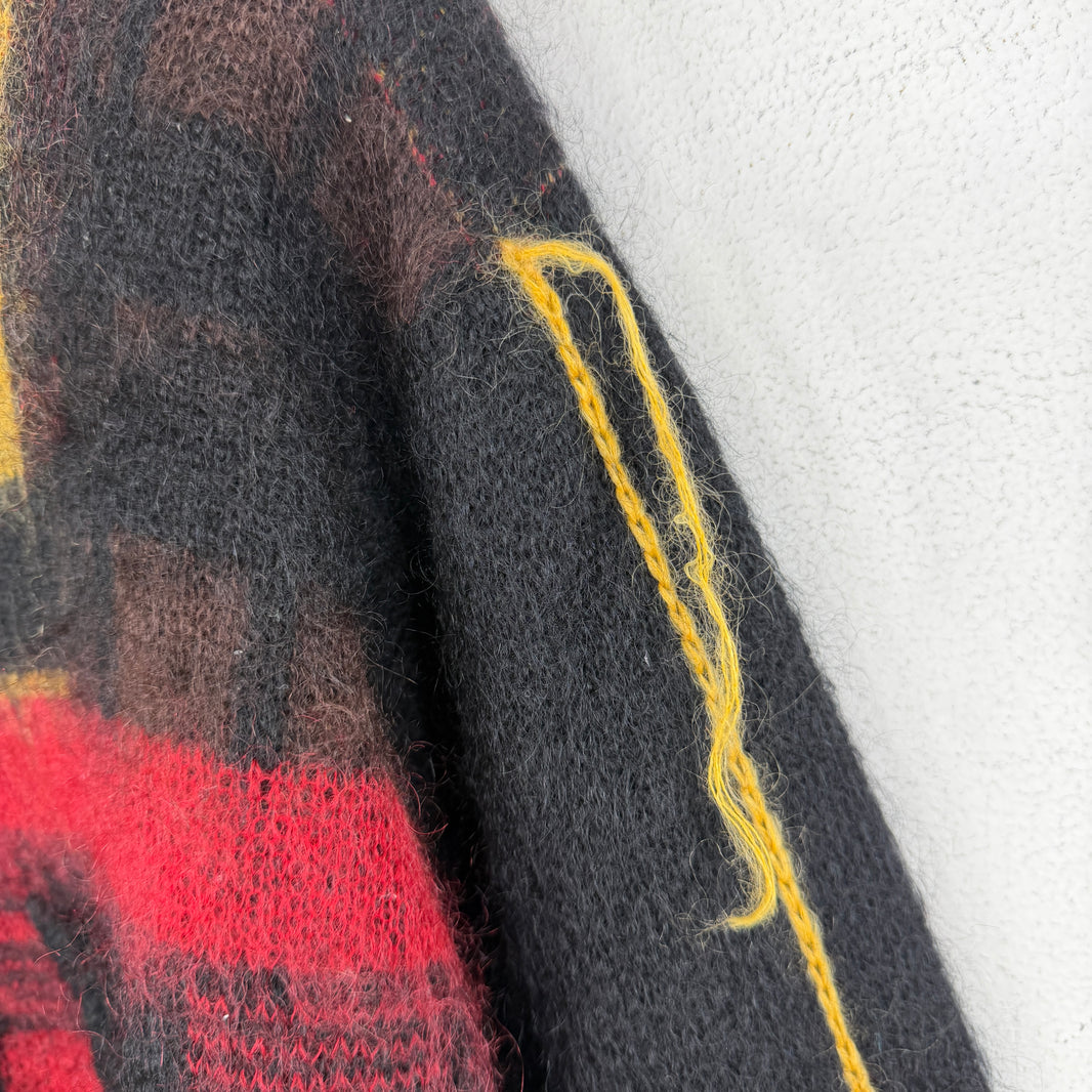 JW Anderson Plaid Mohair Sweater