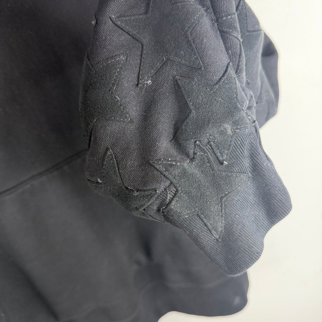 Amiri Sample Suede Star Patch Hoodie
