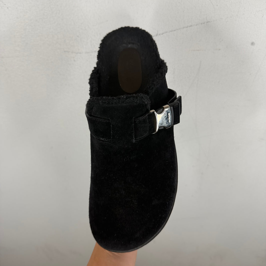 Moncler Shearling Mules