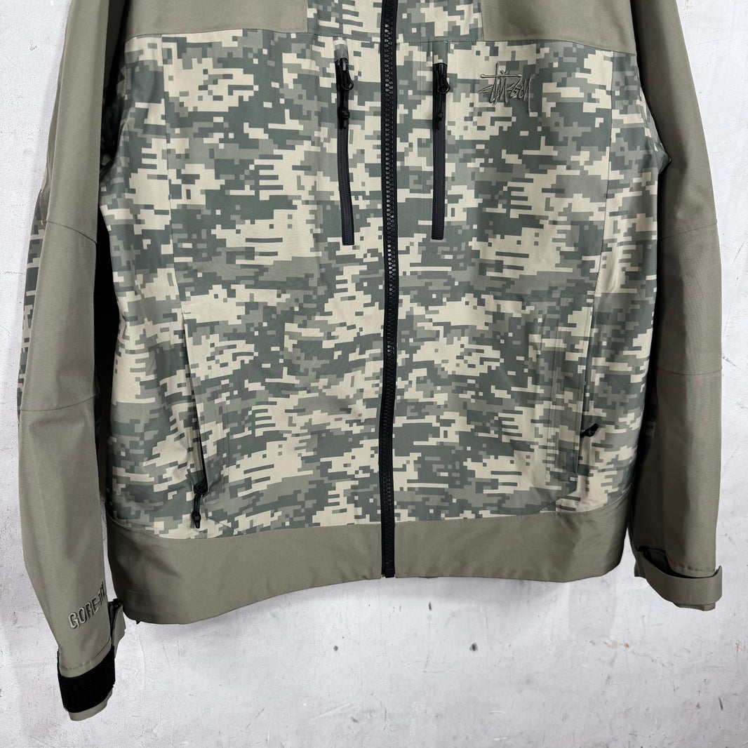 Stussy x Goretex Digi Camo Shell Jacket
