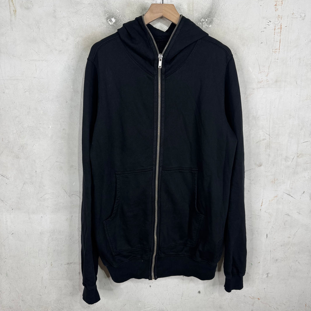DRKSHDW Black Gimp Zip Hoodie