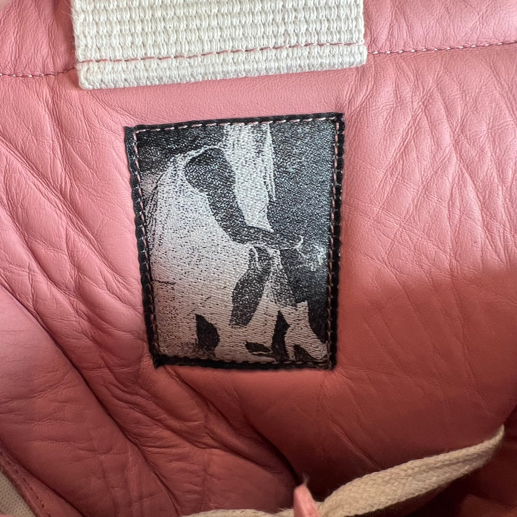 Rick Owens Pink Pony Hair Geobaskets