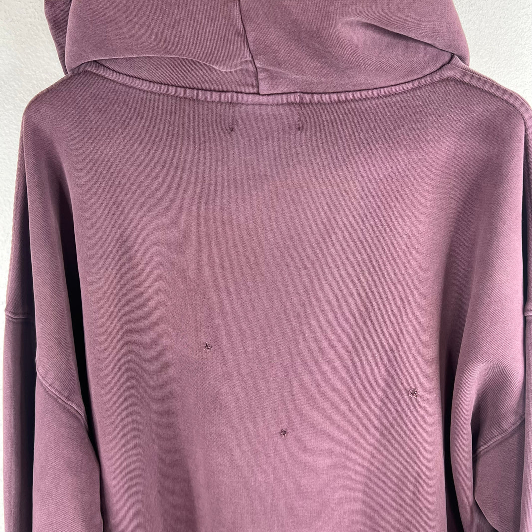 ERD Wine Distressed Logo Hoodie