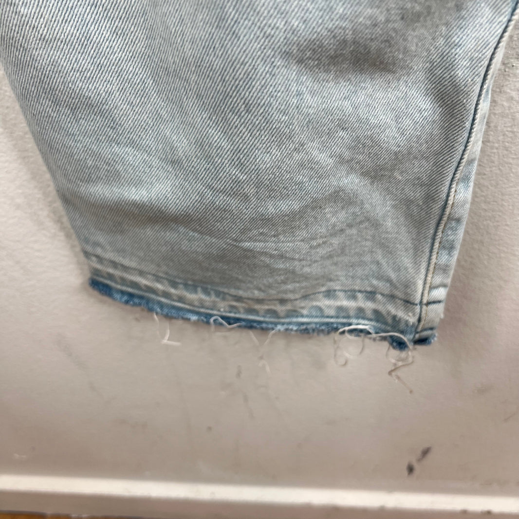 424 Cinched Blue Straight Leg Jeans