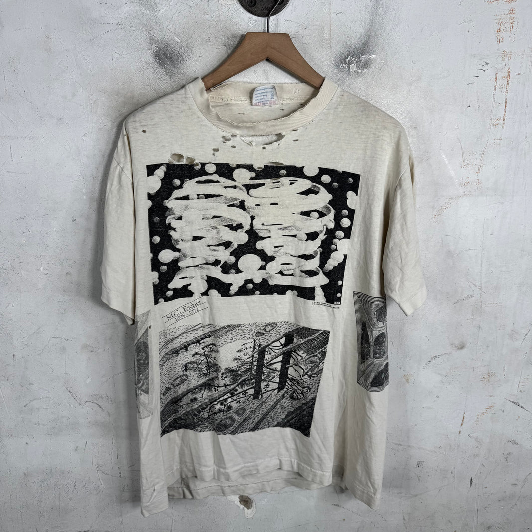 Vintage Smoked MC Escher AOP T-Shirt