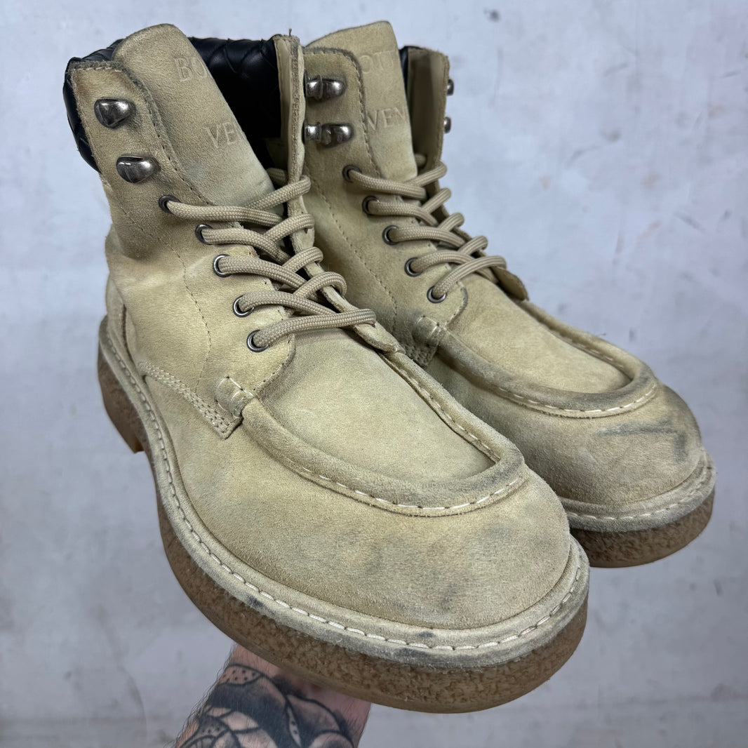 Bottega Veneta Suede Haddock Boots