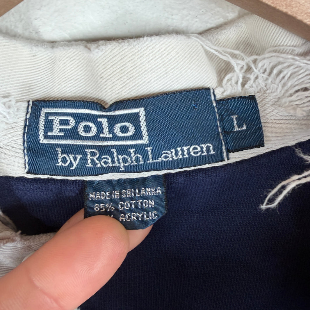 Polo Ralph Lauren Smoked Navy Rugby Shirt
