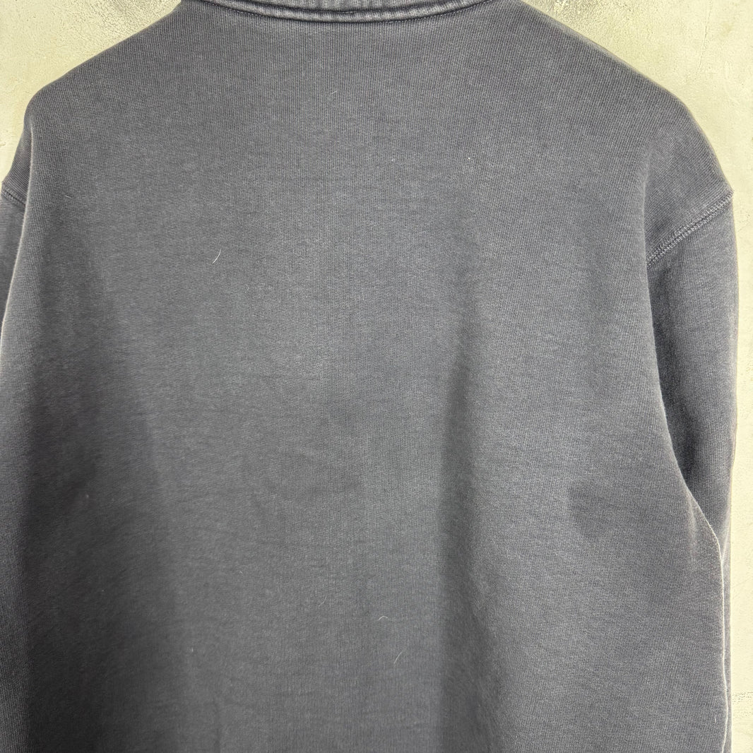 Chrome Hearts Navy Paperjam Quarter Zip
