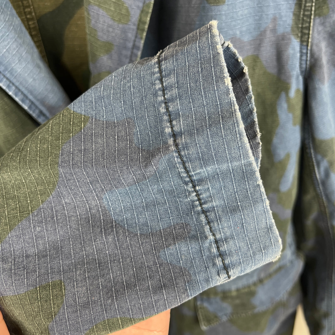 424 Navy Camo Ripstop Blazer Jacket