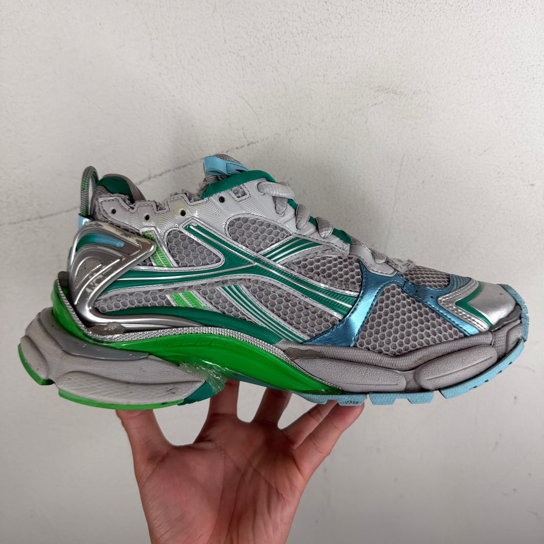 Balenciaga Gray/Green Runners