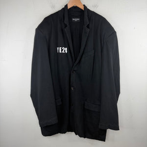 Balenciaga YE24 Distressed Cotton Blazer