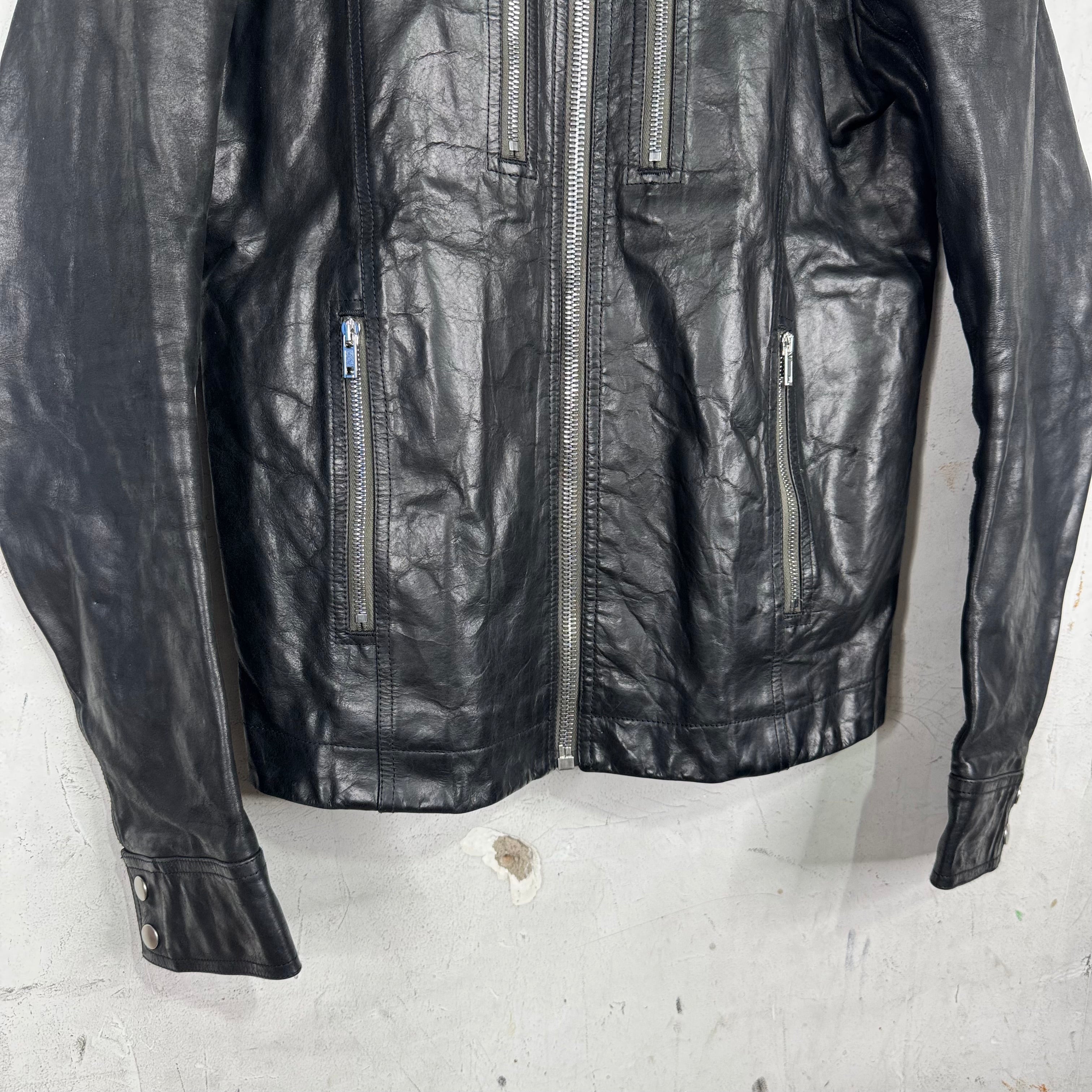 Rick Owens IES Calfskin Moto Jacket – www.Lukes.store